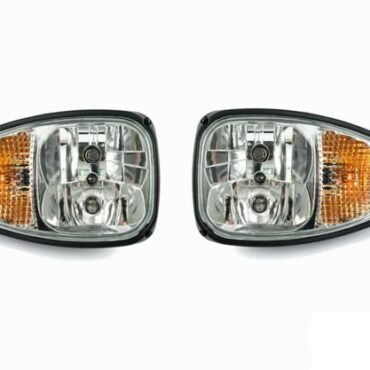 LED фарове 3в1 с мигач и габарит за JCB и тежка техника – 2 бр.